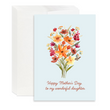 Load image into Gallery viewer, Christian Mother's Day Wonderful Daughter Greeting Card