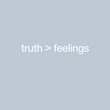 Load image into Gallery viewer, Truth Over Feelings shirt