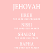Load image into Gallery viewer, JEHOVAH Jireh, Nissi, Shalom, Rapha Shirt