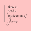 Load image into Gallery viewer, There is power in the name of Jesus Pocket Shirt
