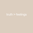 Load image into Gallery viewer, Truth Over Feelings shirt