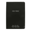 Load image into Gallery viewer, Personalized Custom Text Your Name NKJV Super Giant Print Reference Bible Black Leatherflex