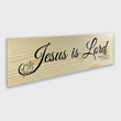 Load image into Gallery viewer, Jesus is Lord 1 Tier Wood Decor