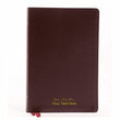 Load image into Gallery viewer, Personalized Custom Text Your Name NKJV The Vines Expository Bible Comfort Print Burgundy Bonded Leather