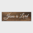 Load image into Gallery viewer, Jesus is Lord 1 Tier Wood Decor