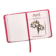 Load image into Gallery viewer, Personalized Custom Text Your Name The One-Minute Devotions for Girls Pink Faux Leather Devotional