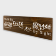 Load image into Gallery viewer, 2 Corinthians 5:7 Walk by Faith Not by Sight Wood Decor