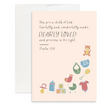Load image into Gallery viewer, Christian Baby Shower Card for New Parents (You Are a Child of God)