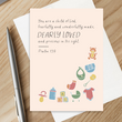 Load image into Gallery viewer, Christian Baby Shower Card for New Parents (You Are a Child of God)