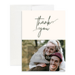 Load image into Gallery viewer, Personalized 5’X7’ Thank You Card Custom Your Photo Image Upload Your Text with 1 Image