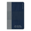 Load image into Gallery viewer, Personalized NIV Teen Study Bible Comfort Print Blue Leathersoft