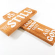 Load image into Gallery viewer, Be Still And Know That I am God Wooden Cross Sign Wall Decor (Psalm 46:10)