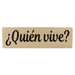 Load image into Gallery viewer, Quién vive Spanish Wood Decor