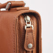 Load image into Gallery viewer, Faith Grain Faux Leather Saddle Tan Personalized Bible Cover For Women