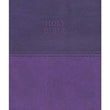 Load image into Gallery viewer, Personalized KJV Holy Bible Value Thinline Leathersoft Purple Comfort Print King James Version