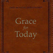 Load image into Gallery viewer, Grace For Today - One Minute Devotions Brown Lux-Leather