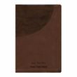Load image into Gallery viewer, Personalized Custom Text Your Name NIV Super-Giant Print Reference Bible Leathersoft Brown New International Version