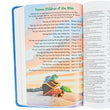 Load image into Gallery viewer, Personalized NKJV Blue Kid's Youth Children Adventure Italian Duo-Tone
