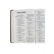 Load image into Gallery viewer, Personalized Custom Text Your Name NIV Super-Giant Print Reference Bible Leathersoft Brown New International Version