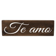 Load image into Gallery viewer, Te amo Spanish Wood Decor