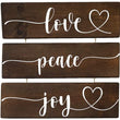 Load image into Gallery viewer, Love Joy Peace Wood Decor
