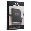 Load image into Gallery viewer, Personalized Custom Text Your Name KJV Holy Bible Thumb Index Edition Standard Size Black King James Version