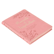Load image into Gallery viewer, Personalized Custom Text Your Name Moments of Inspiration Devotional Pink Faux Leather
