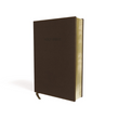 Load image into Gallery viewer, Personalized NIV Foundation Study Bible Leathersoft Brown Red Letter Edition