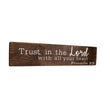 Load image into Gallery viewer, Proverbs 3:5 Trust in The Lord with All Your Heart Wood Decor
