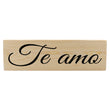 Load image into Gallery viewer, Te amo Spanish Wood Decor