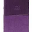 Load image into Gallery viewer, Personalized KJV Holy Bible Value Thinline Leathersoft Purple Comfort Print King James Version