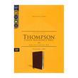 Load image into Gallery viewer, Personalized Custom Text Your Name KJV Thompson Chain-Reference Bible Comfort Print Genuine Leather | Calfskin Brown (Indexed)