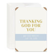 Load image into Gallery viewer, Ministry Appreciation Card Thanking God For You for Pastor, Church, Family