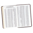 Load image into Gallery viewer, Personalized Bible Custom Text Your Name KJV Giant Print Dark Brown Pattern Bible King James Version