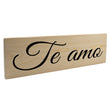 Load image into Gallery viewer, Te amo Spanish Wood Decor
