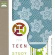 Load image into Gallery viewer, Personalized NIV Teen Study Bible Leathersoft Light Blue