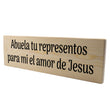 Load image into Gallery viewer, Abuela representos el amor de Jesús Spanish Wood Decor
