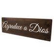 Load image into Gallery viewer, Agradece a Dios Spanish Wood Decor