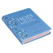 Load image into Gallery viewer, Hope For Each Morning Blue Faux Leather Devotional - Joanna & Rob Teigen