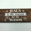 Load image into Gallery viewer, Jesus Is the Reason For The Season Wood Decor