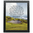 Load image into Gallery viewer, Matthew 22:37-39 Personalized Photo Verse
