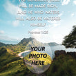 Load image into Gallery viewer, Proverbs 11:25 Personalized Photo Verse