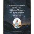Load image into Gallery viewer, Proverbs 16:3 Personalized Photo Verse