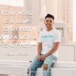 Load image into Gallery viewer, Psalm 119:105 Personalized Photo Verse