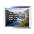 Load image into Gallery viewer, Psalm 119:105 Personalized Photo Verse