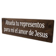 Load image into Gallery viewer, Abuela representos el amor de Jesús Spanish Wood Decor