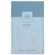 Load image into Gallery viewer, Personalized NIV Baby Gift Bible Leathersoft Blue Comfort Print Keepsake Edition New International Version