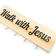 Load image into Gallery viewer, Walk With Jesus Key Holder Wood Decor