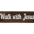 Load image into Gallery viewer, Walk With Jesus Key Holder Wood Decor