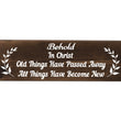 Load image into Gallery viewer, 2 Corinthians 5:17 All Things Have Become New Wood Decor